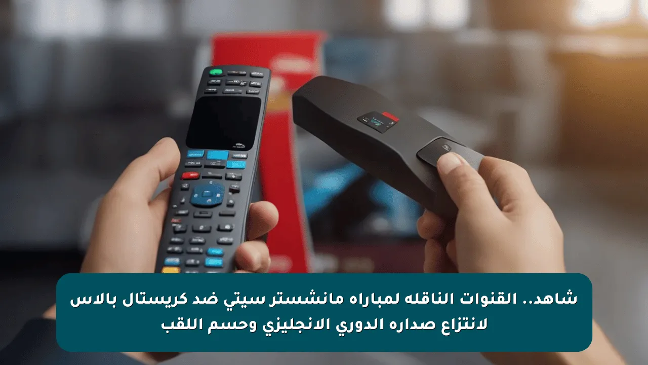 شاهد.. القنوات الناقلة لمباراة مانشستر سيتي ضد كريستال بالاس لإنتزاع صدارة الدوري الإنجليزي وحسم اللقب